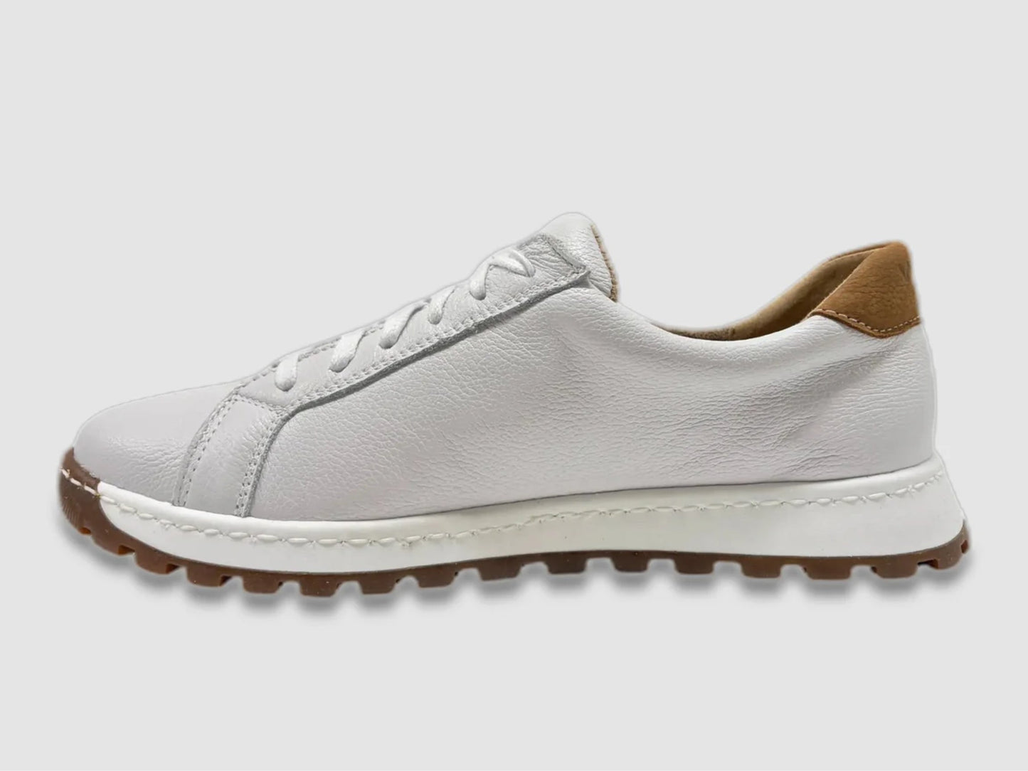 Women's Alo Leather Shoes - White - Euro Shoe House