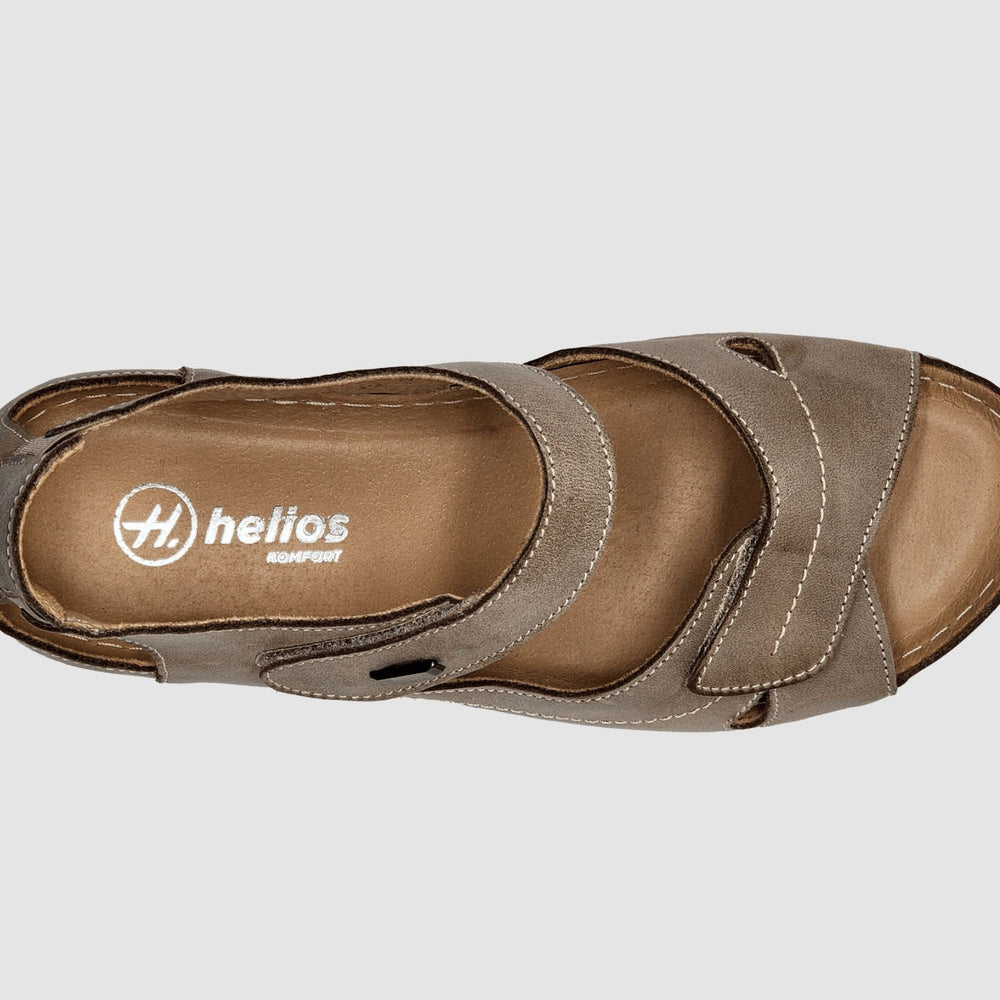 
                  
                    Women's Ariadne Leather Sandal - Beige - Euro Shoe House
                  
                
