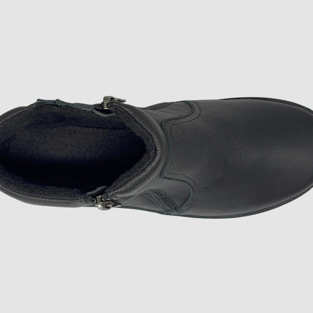 
                  
                    Women's Cove Leather Boots - Black - Euro Shoe House
                  
                