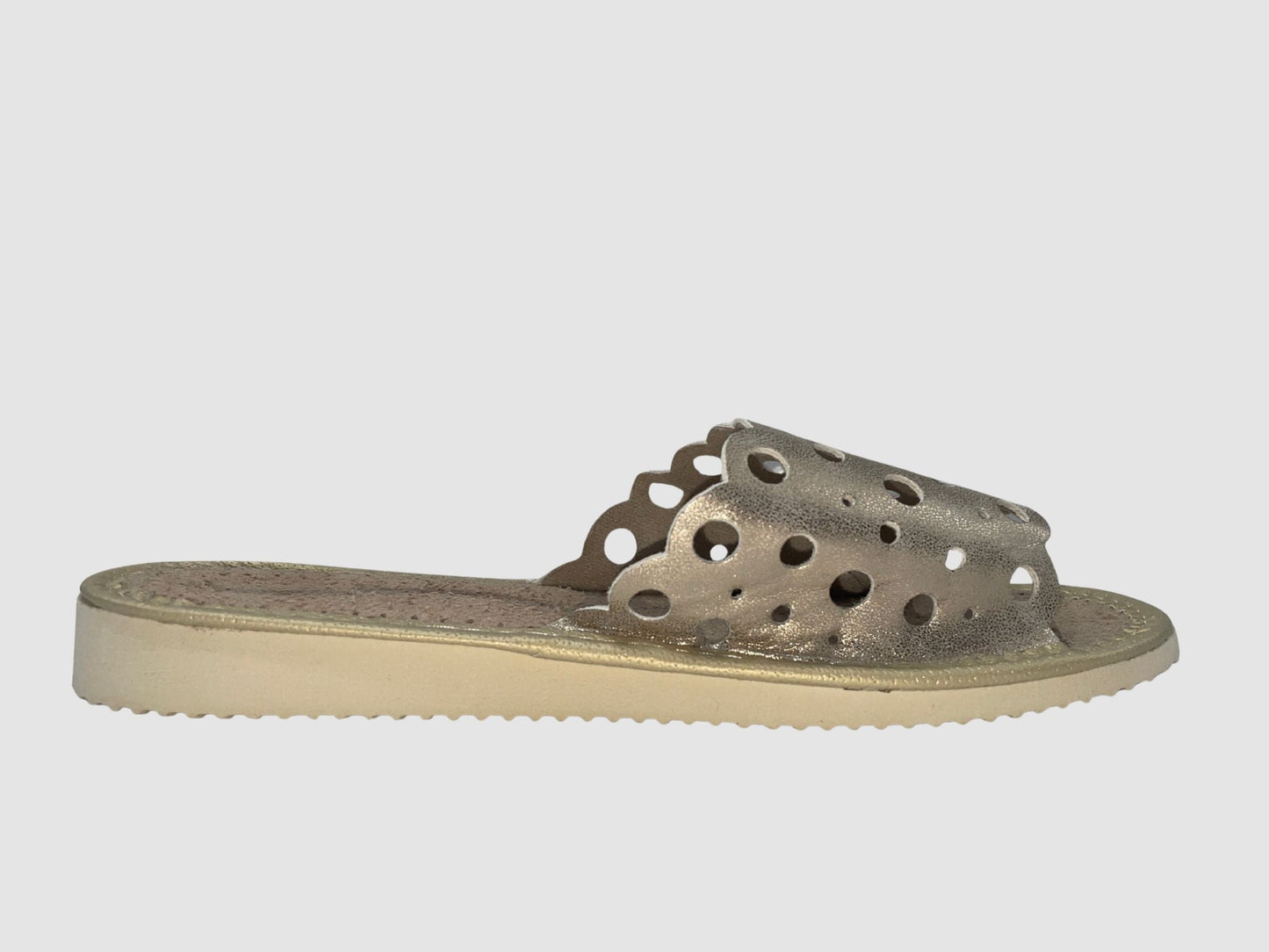 Women's Dune House Slipper - Gold - Euro Shoe House