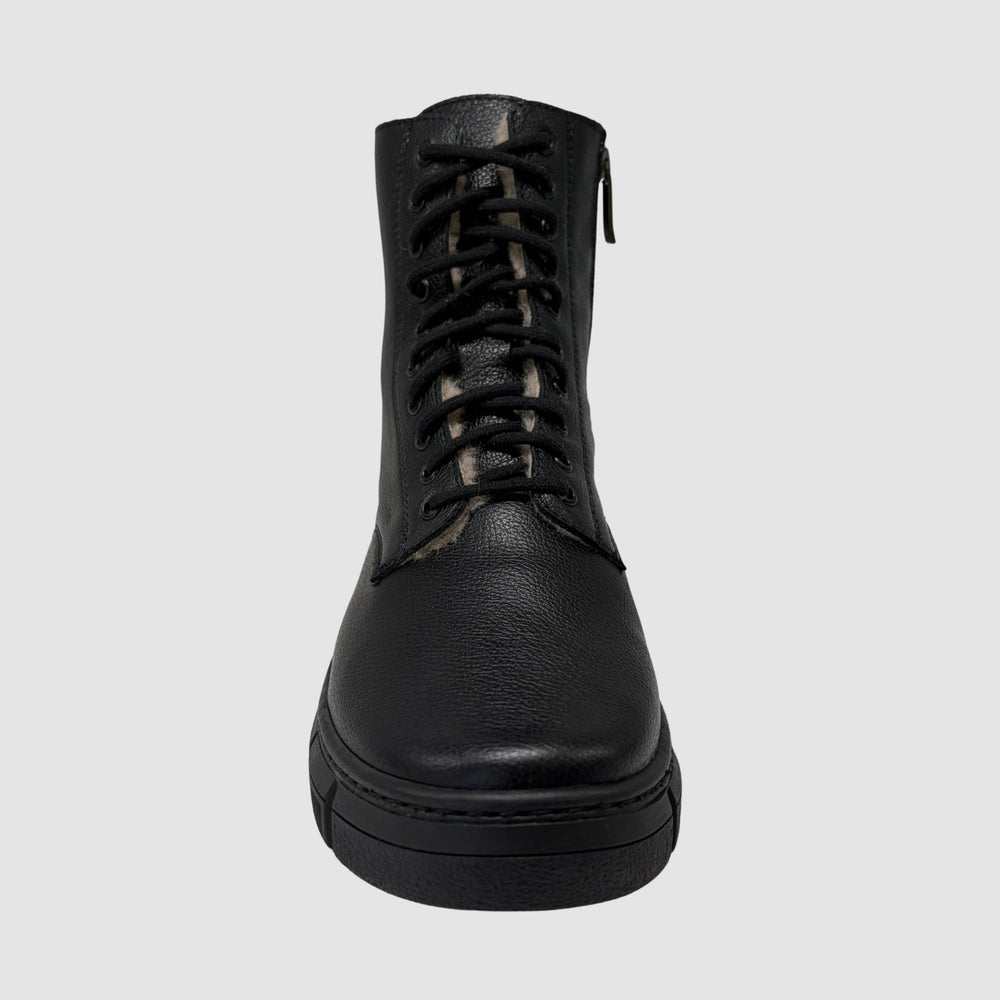 
                  
                    Women's Ember Leather Boots - Black - Euro Shoe House
                  
                