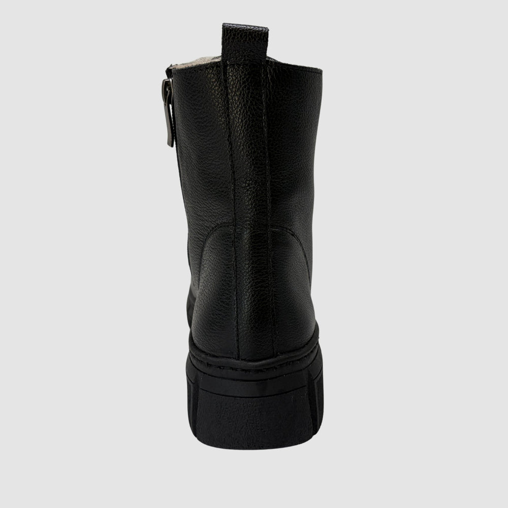 
                  
                    Women's Ember Leather Boots - Black - Euro Shoe House
                  
                