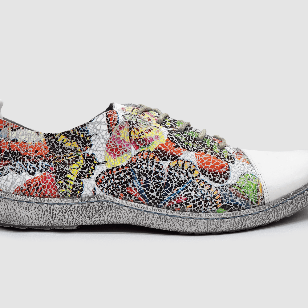 
                  
                    Women's Essential Low Top Leather Shoes - Multicolor - Euro Shoe House
                  
                