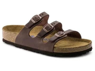 Women's Florida Soft Footbed Oiled Leather - Habana - Euro Shoe House