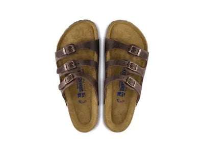 Women's Florida Soft Footbed Oiled Leather - Habana - Euro Shoe House
