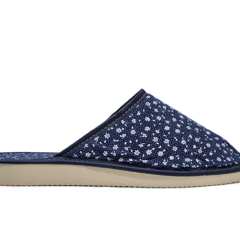 Women's Follkee House Slipper - Blue - Euro Shoe House