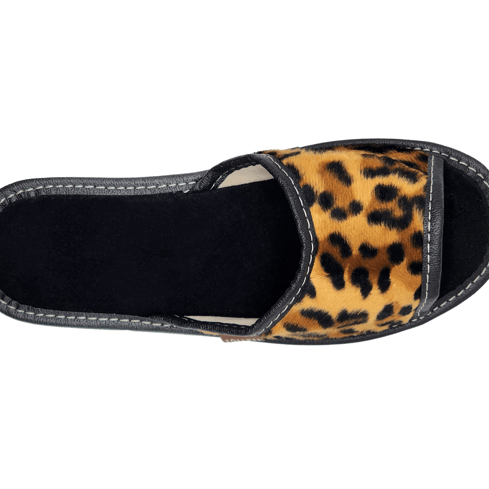 
                  
                    Women's Follkee House Slipper - Dark Cheetah - Euro Shoe House
                  
                