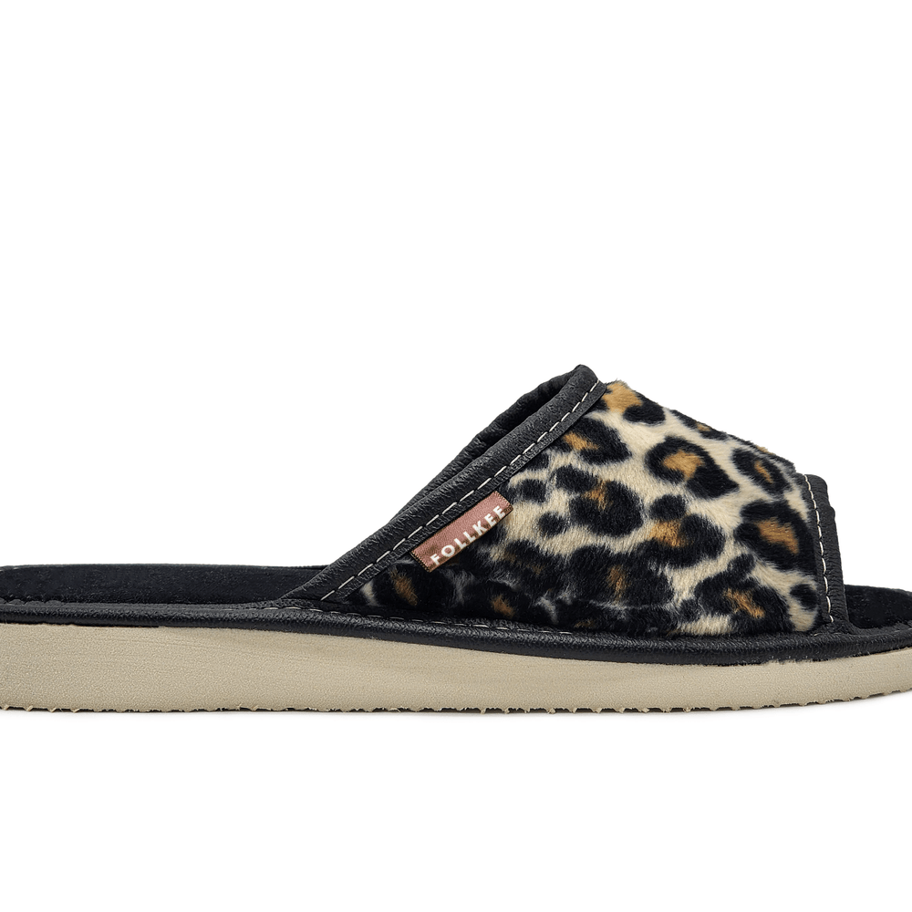
                  
                    Women's Follkee House Slipper - Light Cheetah - Euro Shoe House
                  
                