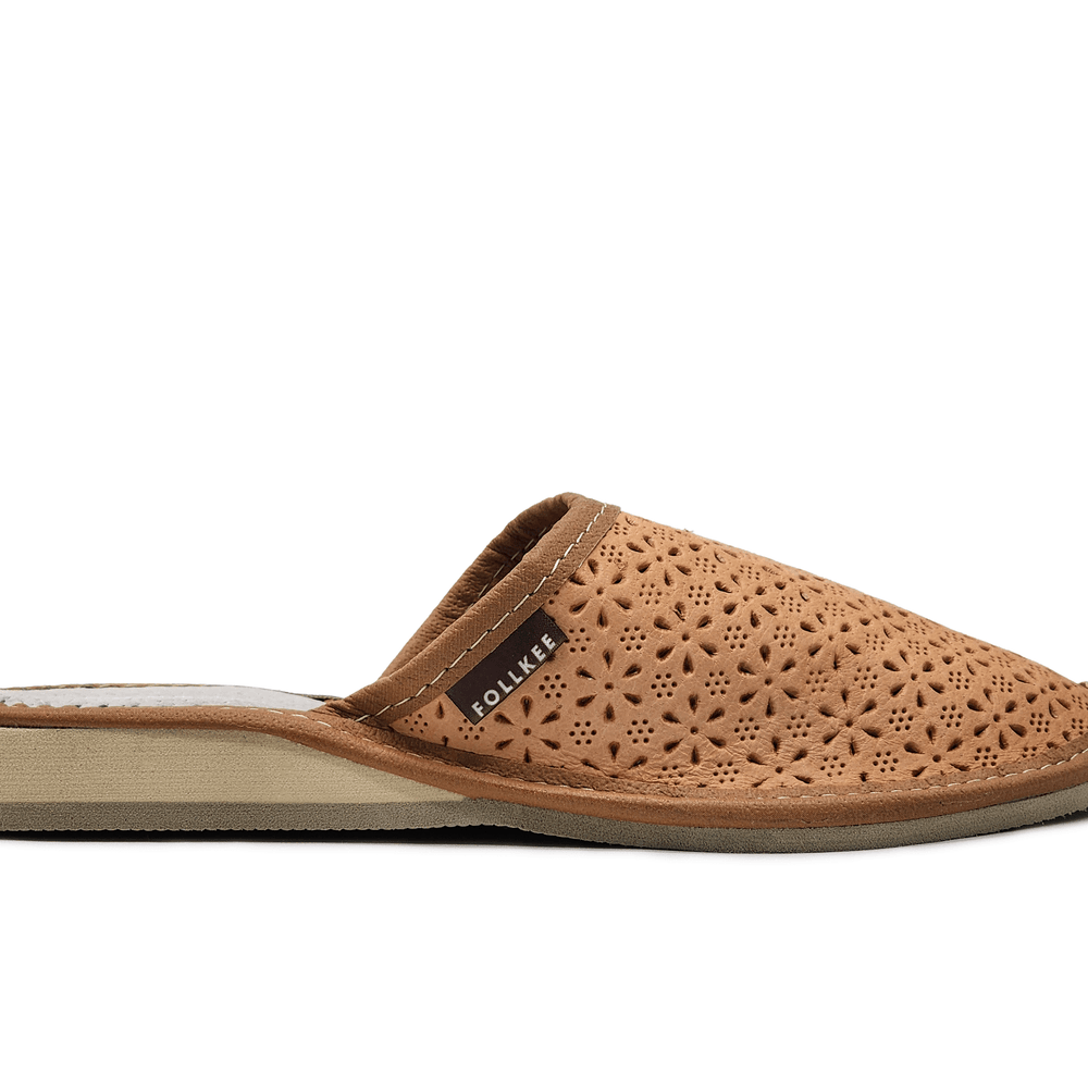 
                  
                    Women's Follkee House Slipper - Tan - Euro Shoe House
                  
                