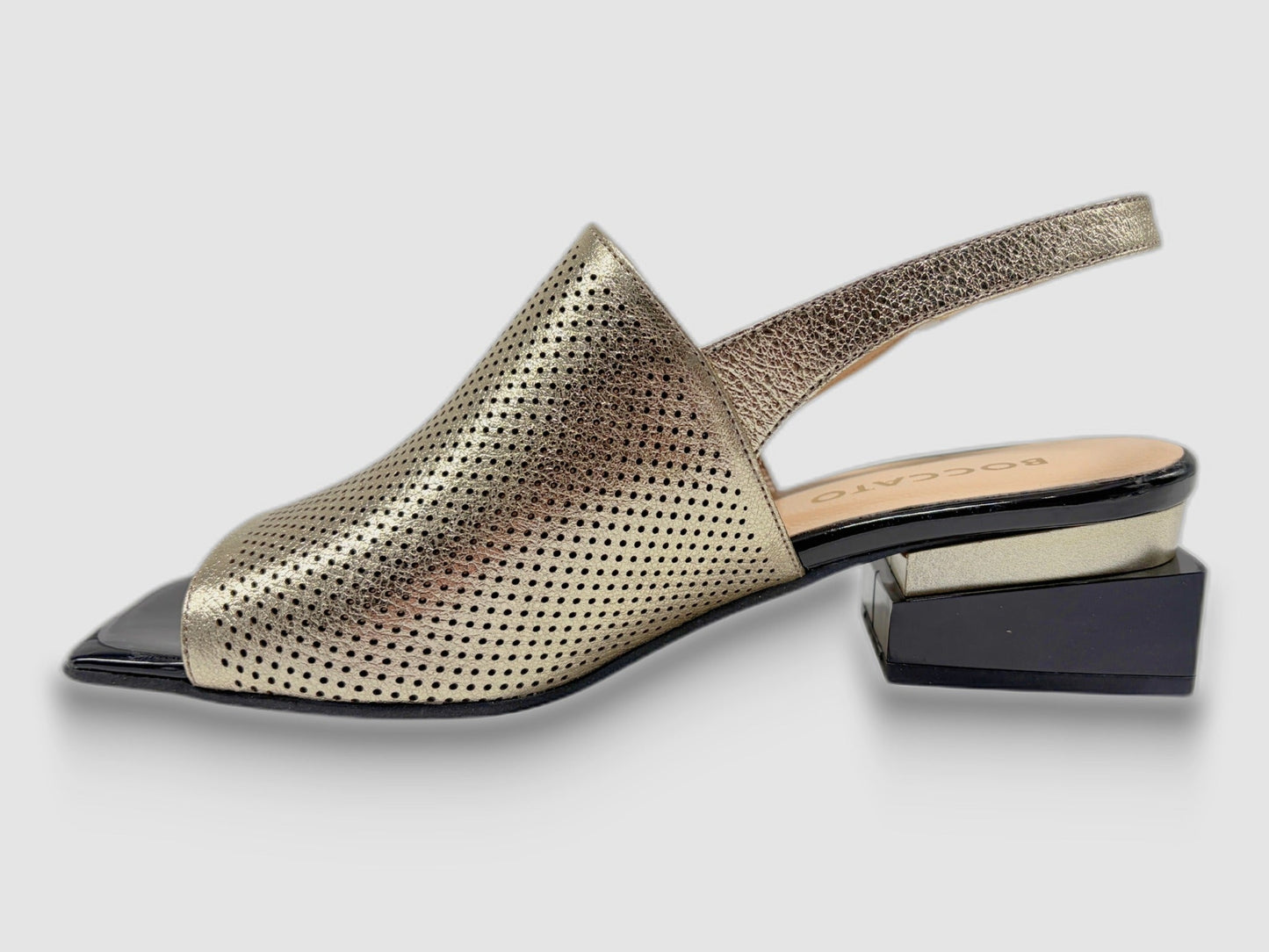 Women’s Jasmine Slingback Sandals - Gold - Euro Shoe House