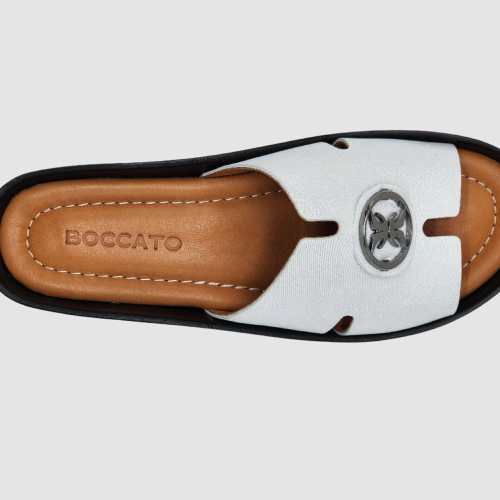 
                  
                    Women's Lily Leather Sandals - White - Euro Shoe House
                  
                