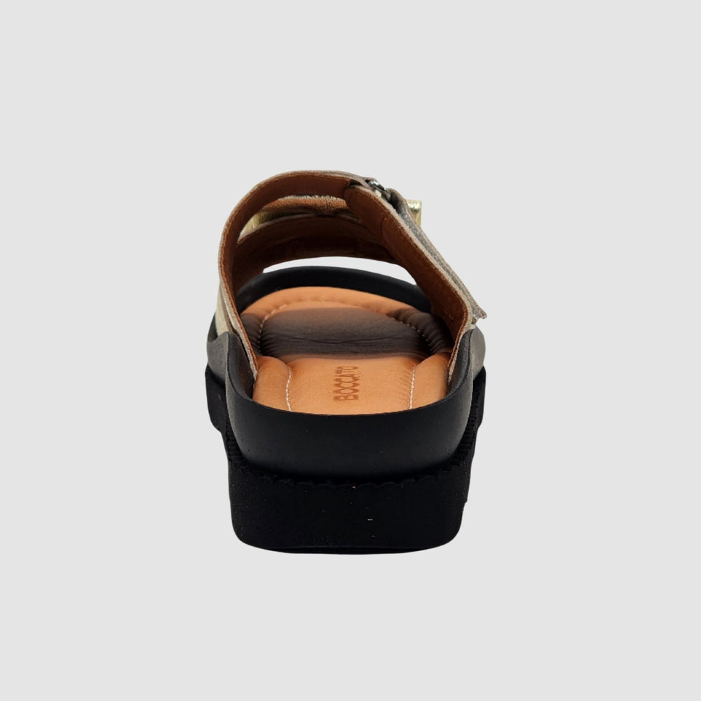 
                  
                    Women's Marigold Leather Sandals - Gold - Euro Shoe House
                  
                