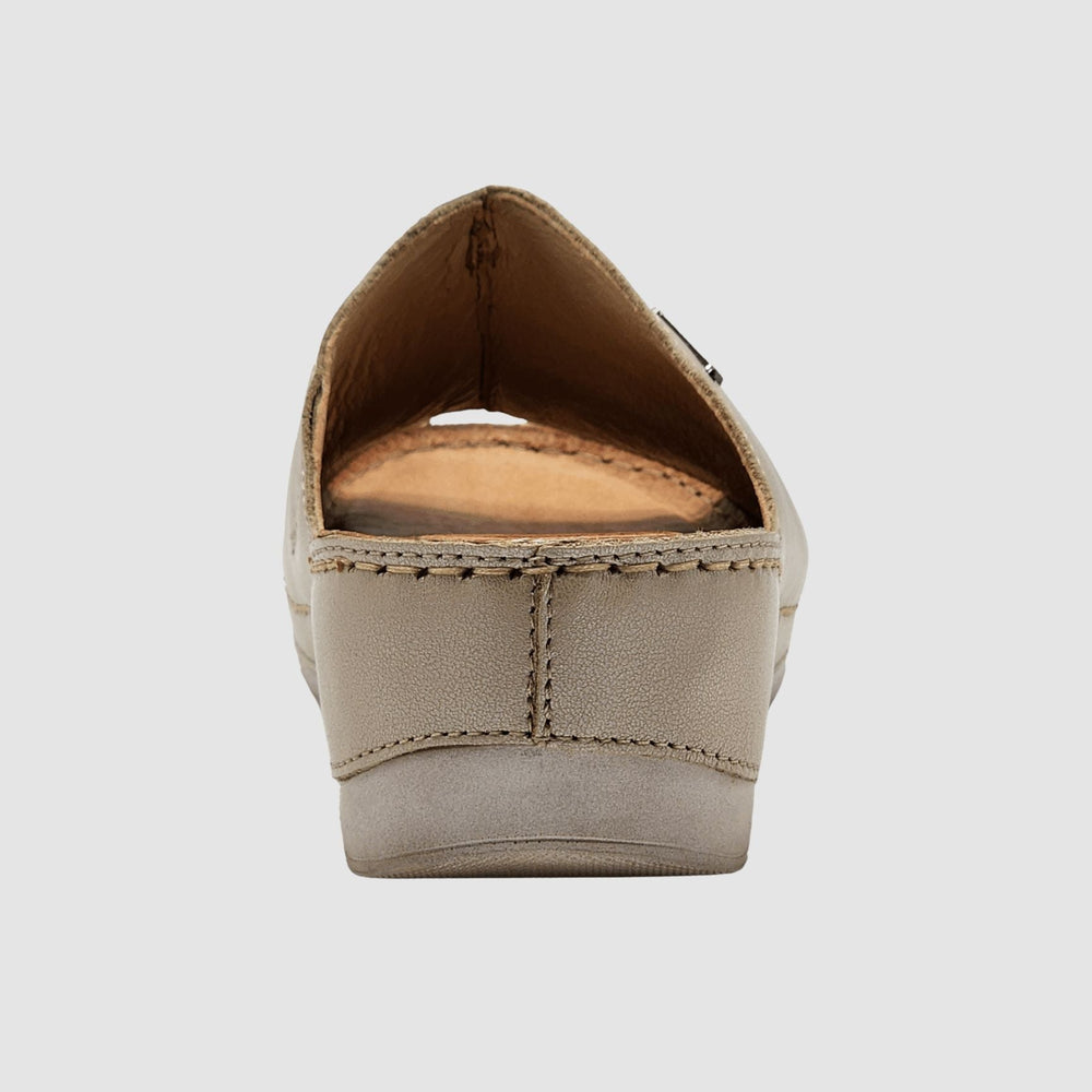 
                  
                    Women's Marra Leather Sandal - Beige - Euro Shoe House
                  
                