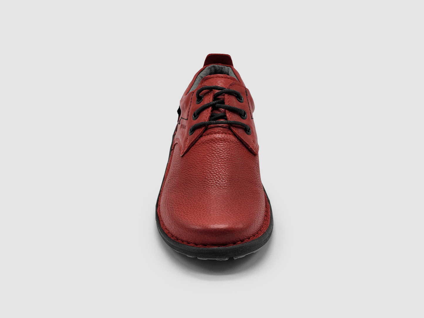 Women's Old-Fashioned Leather Shoes - Red Euro Shoe House Women's Old-Fashioned Leather Shoes - Red Euro Shoe House