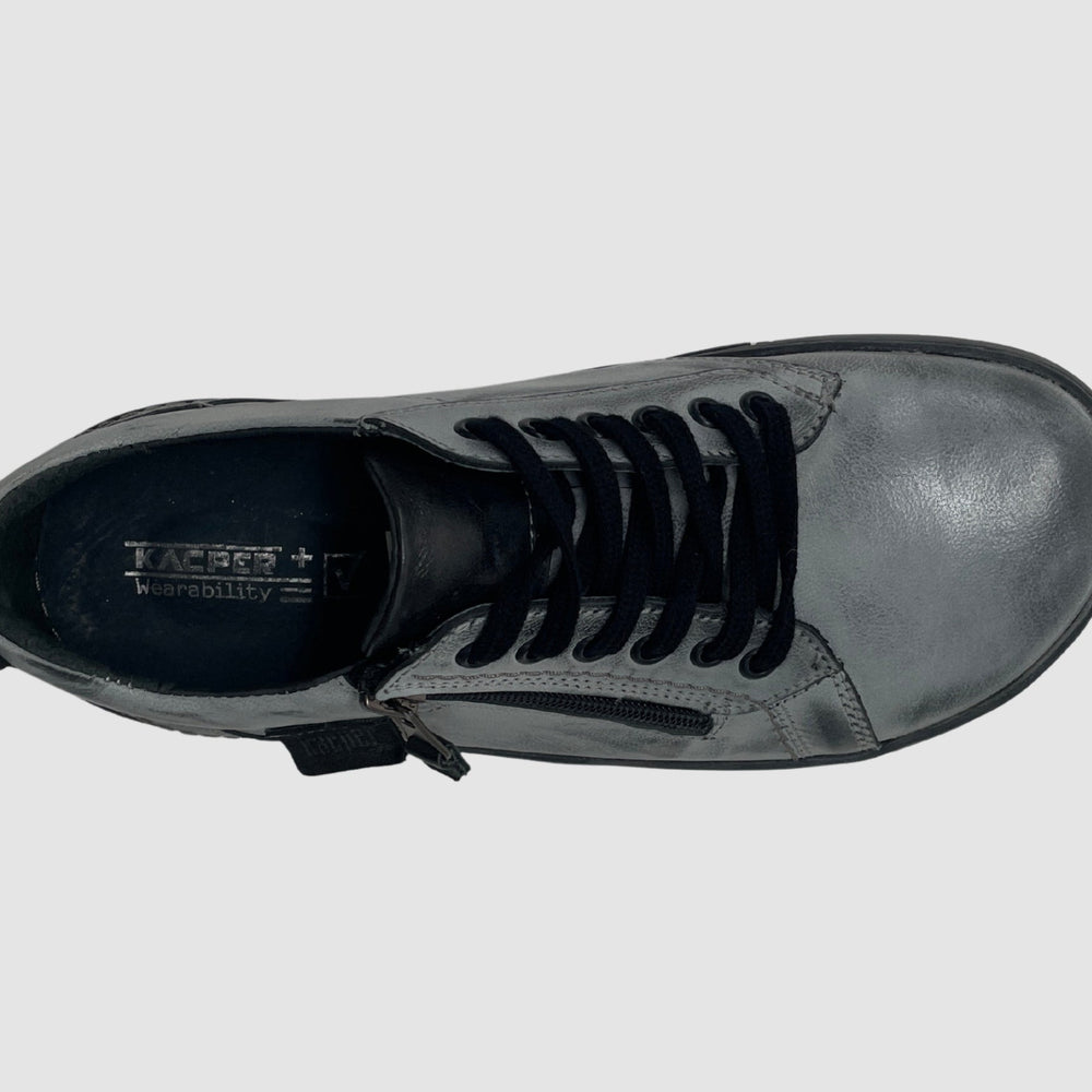 
                  
                    Women's Original Leather Shoes - Blue/Grey - Euro Shoe House
                  
                
