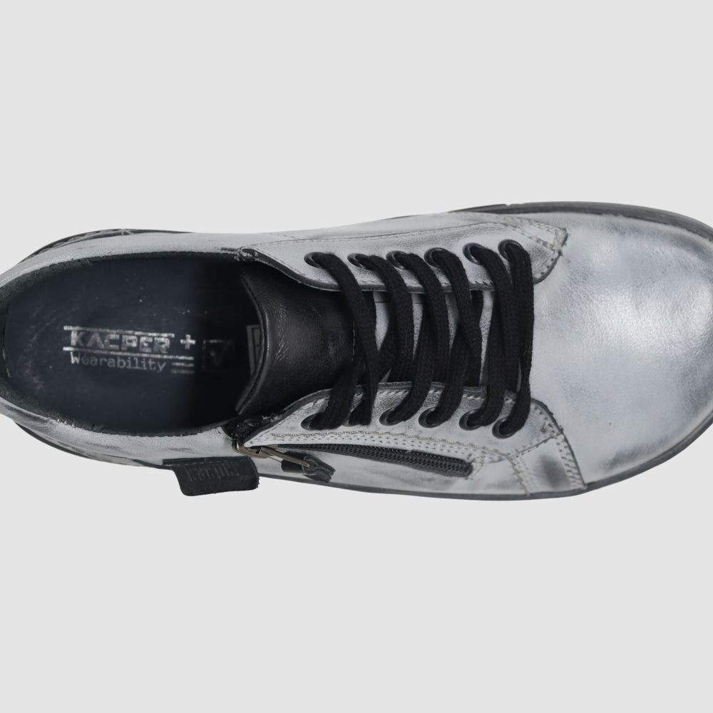 
                  
                    Women's Original Leather Shoes - Blue/Grey - Euro Shoe House
                  
                