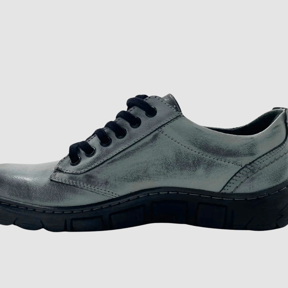 
                  
                    Women's Original Leather Shoes - Blue/Grey - Euro Shoe House
                  
                