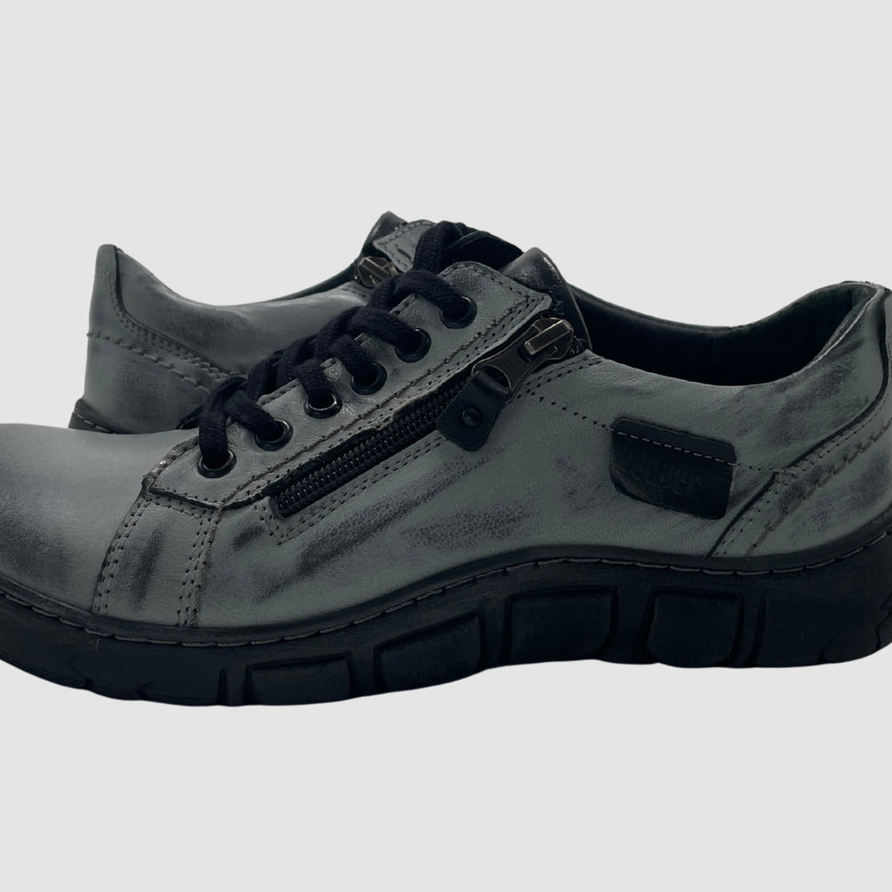 
                  
                    Women's Original Leather Shoes - Blue/Grey - Euro Shoe House
                  
                