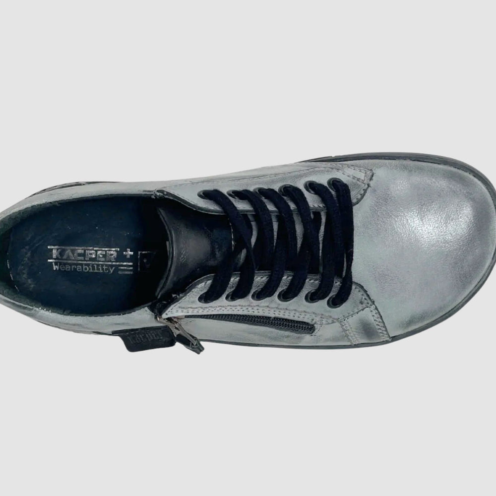 
                  
                    Women's Original Leather Shoes - Blue/Grey - Euro Shoe House
                  
                