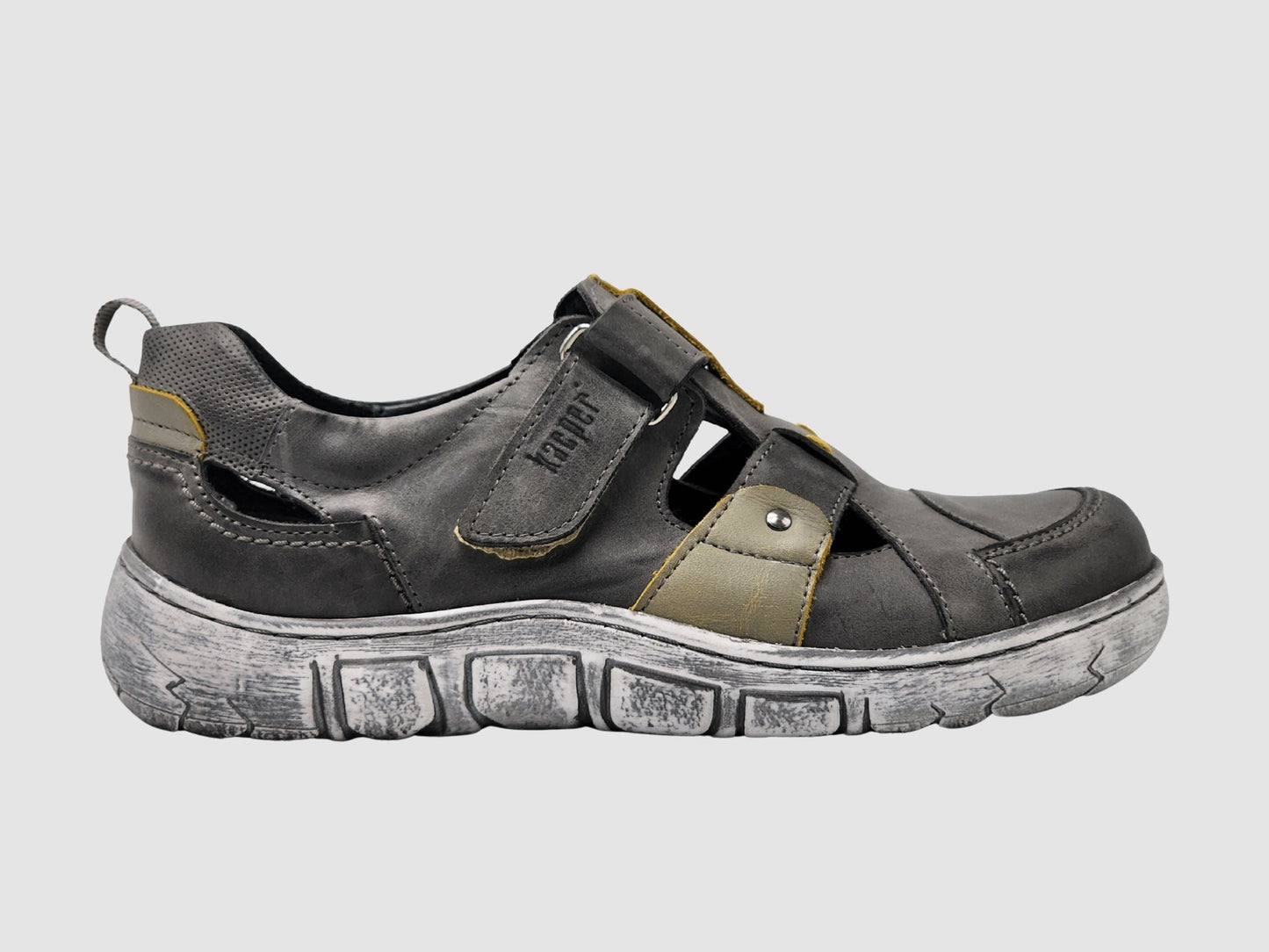 Women's Original Sandals - Grey/Yellow - Euro Shoe House