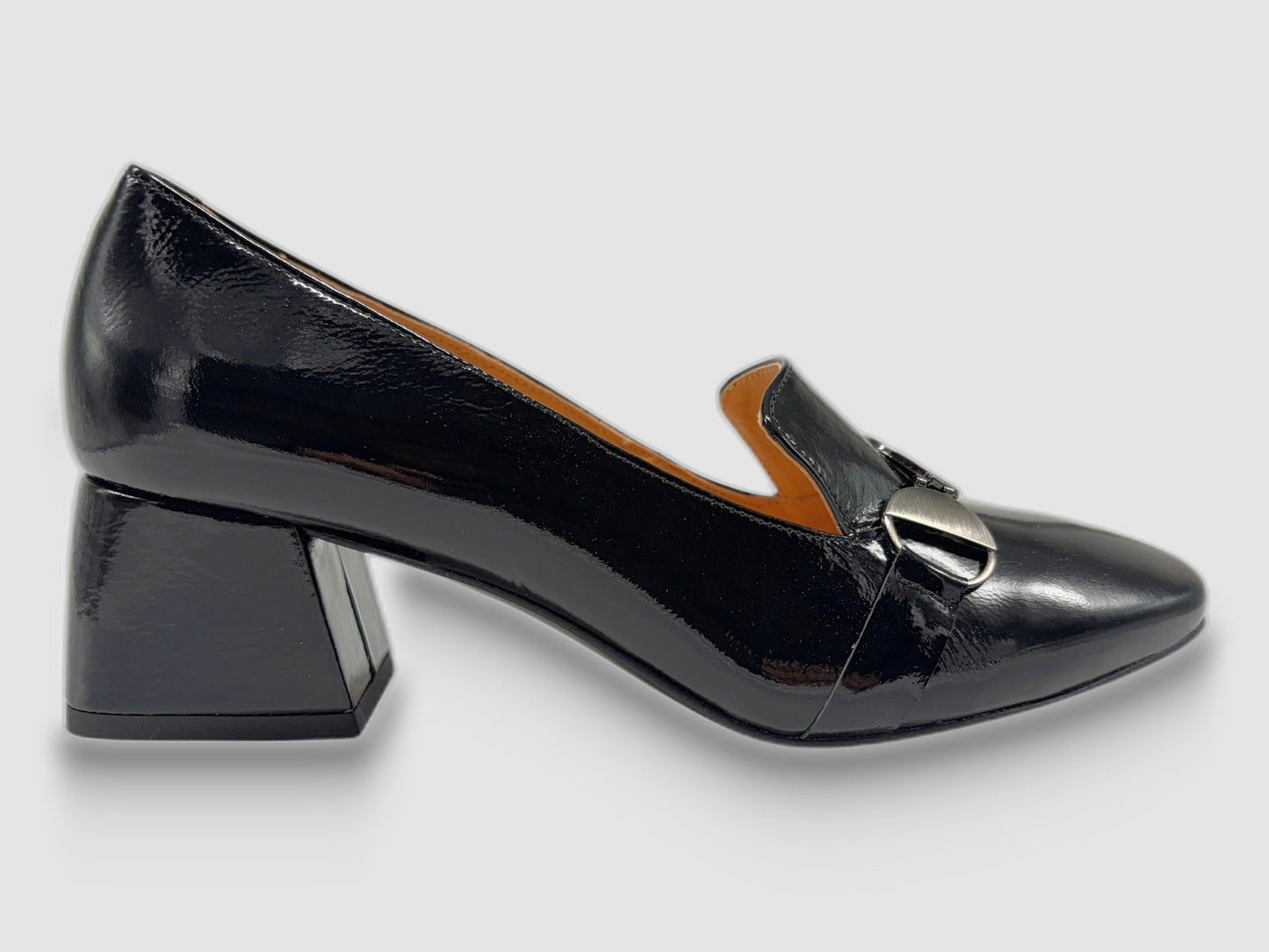 Women's Renée Leather Pumps – Black - Euro Shoe House