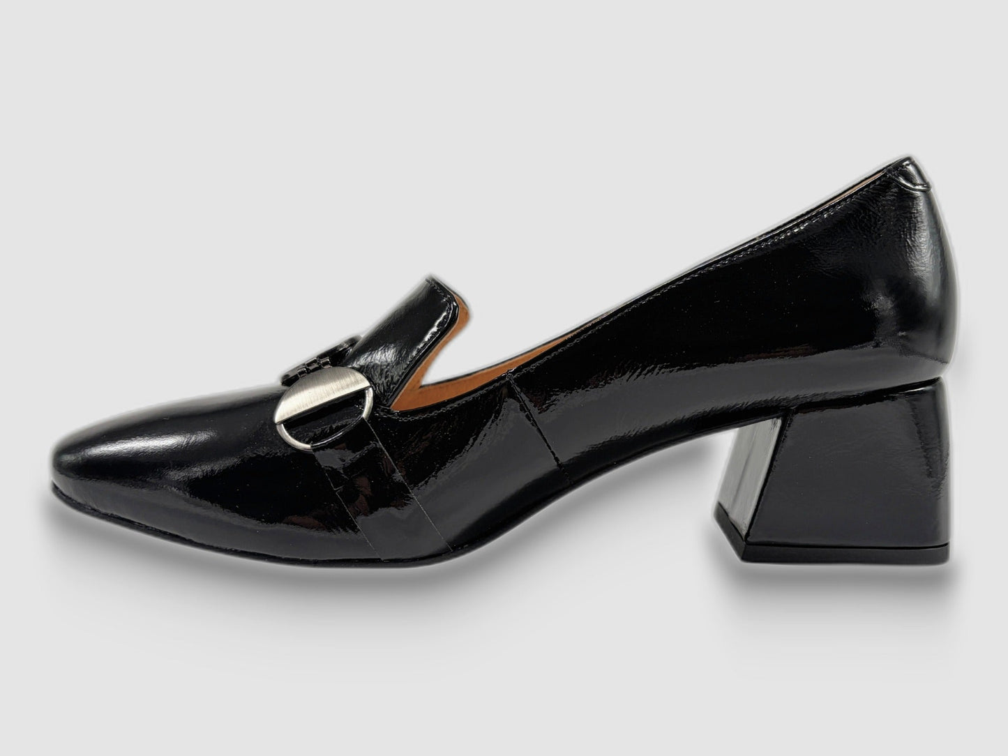 Women's Renée Leather Pumps – Black - Euro Shoe House