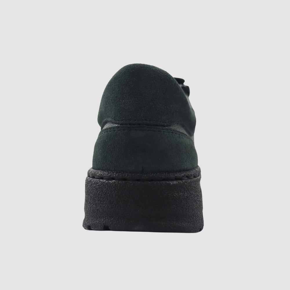 
                  
                    Women's Senna Leather Sneaker - Green - Euro Shoe House
                  
                