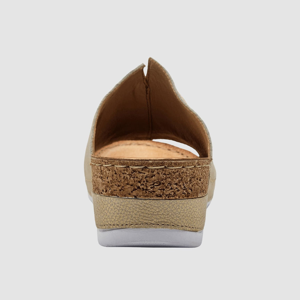
                  
                    Women's Solea Leather Sandals - Gold - Euro Shoe House
                  
                