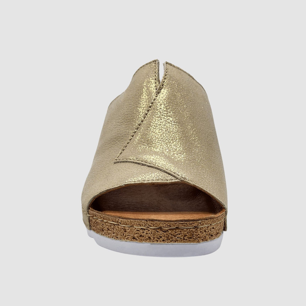 
                  
                    Women's Solea Leather Sandals - Gold - Euro Shoe House
                  
                
