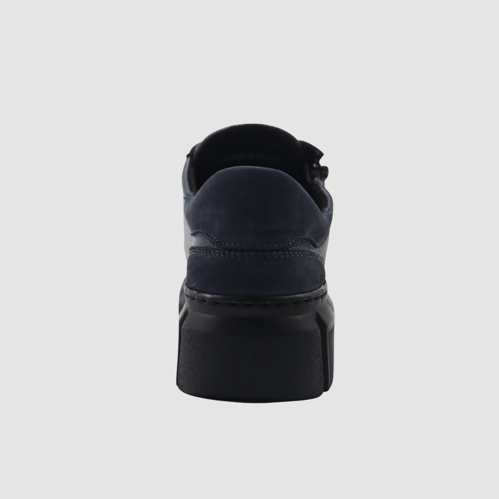 
                  
                    Women's Vanda Leather Sneaker - Navy - Euro Shoe House
                  
                