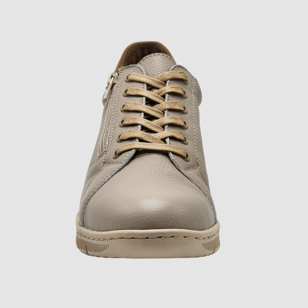 
                  
                    Women's Willow Leather Sneakers - Beige - Euro Shoe House
                  
                