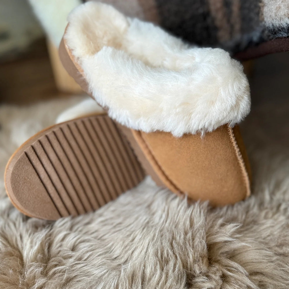 
                  
                    Women's Yukon Sheepskin Slippers - Beige - Euro Shoe House
                  
                