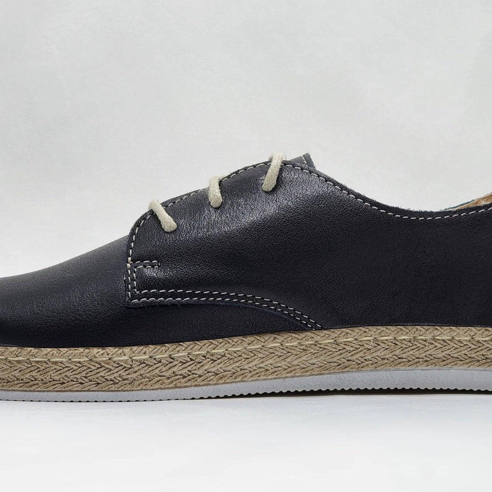 
                  
                    Women's Lifestyle Navy Leather Sneakers - Navy - Euro Shoe House
                  
                