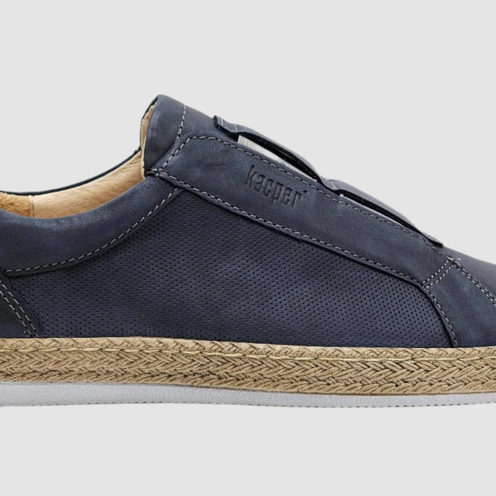 
                  
                    Women's Lifestyle Slip - On Leather Sneakers - Navy - Euro Shoe House
                  
                