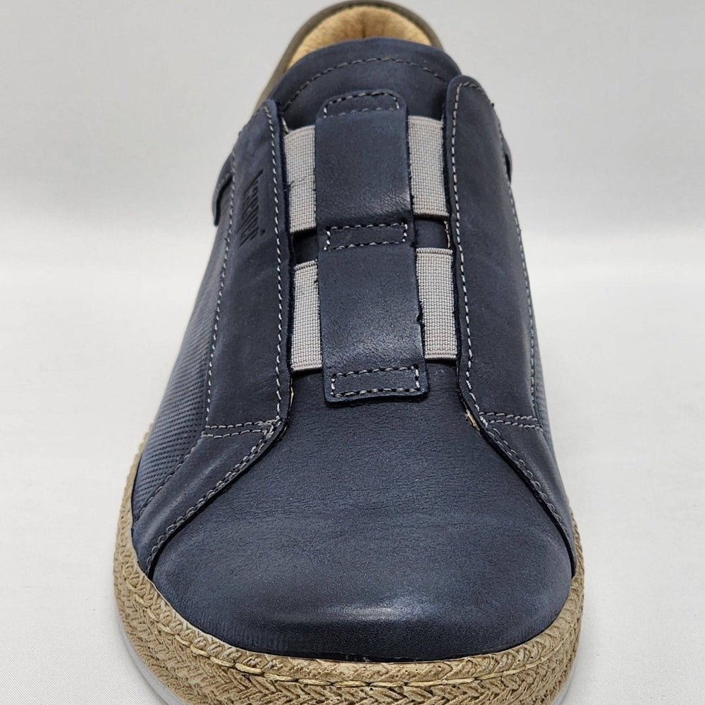 
                  
                    Women's Lifestyle Slip - On Leather Sneakers - Navy - Euro Shoe House
                  
                