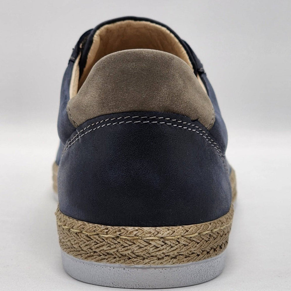 
                  
                    Women's Lifestyle Slip - On Leather Sneakers - Navy - Euro Shoe House
                  
                