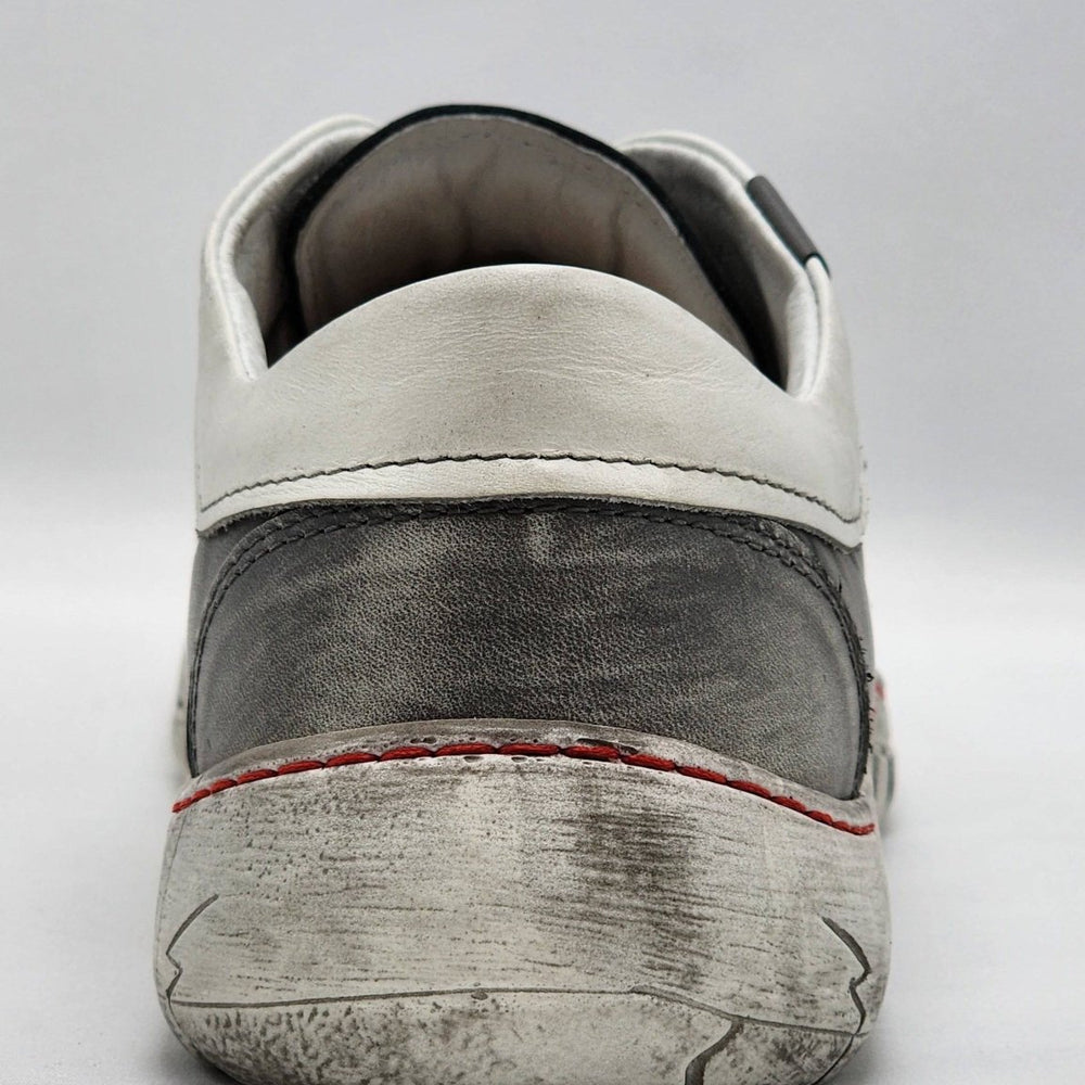 
                  
                    Women's Original Grey and White Leather Shoes - Euro Shoe House
                  
                